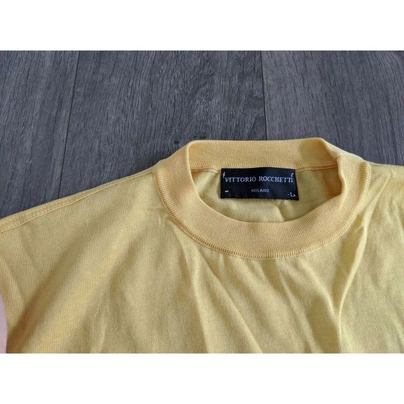 Yellow Short Sleeve Men's Tee - Picture 2 of 7